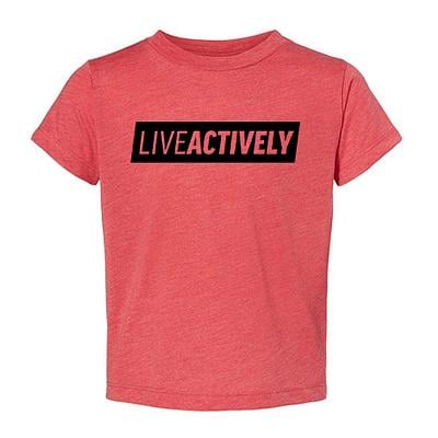 Live Actively Tri-Blend T-shirt (Toddler)